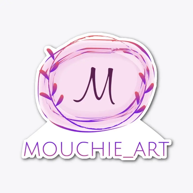 Mouchie Art Sticker